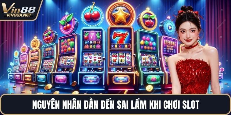 Nguyên nhân dẫn đến sai lầm khi chơi slot